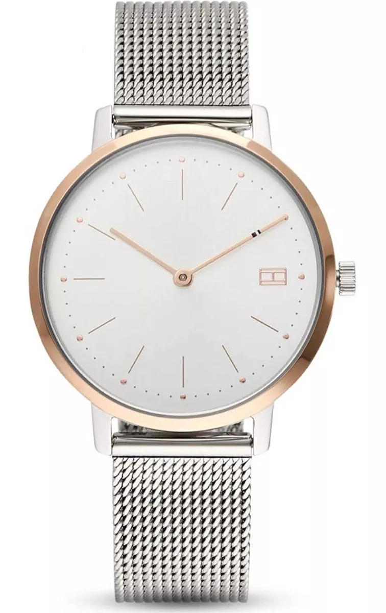 Tommy Hilfiger Women s Pippa Quartz Watch Silver 1781928