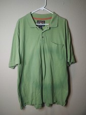Duluth Trading Co. Polo shirt Men's XL Green Short Sleeve Heavy Weight Cotton