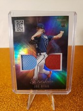 2022 Panini Capstone Joe Ryan Rookie Dual Relic Player Worn #RDM-JR