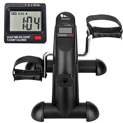 Mini Exercise Bike, himaly Under Desk Bike Pedal Exerciser Portable Foot...