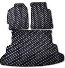 Jdm Crx Replica Checkerboard Floor Mats - 3pc Set - Fronts 2 Trunk 1 Rare