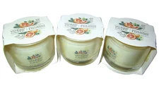 Yankee Candle 3-Pack "WHITE SPRUCE & GRAPEFRUIT" Mini~1.3 oz. ~Votive Style~ NEW