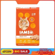 IAMS Proactive Health Chicken Dry Cat Food, 22 lb Bag