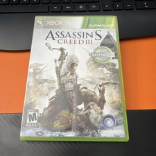 Assassin's Creed III Platinum Hits Microsoft Xbox 360, 2012 Tested Work