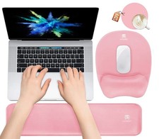Memory Foam Set Wrist Rest Pad  Mouse Wrist Rest Support,Ergonomic Design fo...