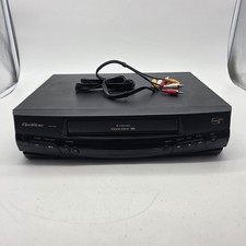 Quasar VHQ-940 Omnivision 4-Head VCR VHS Player No Remote Tested Working
