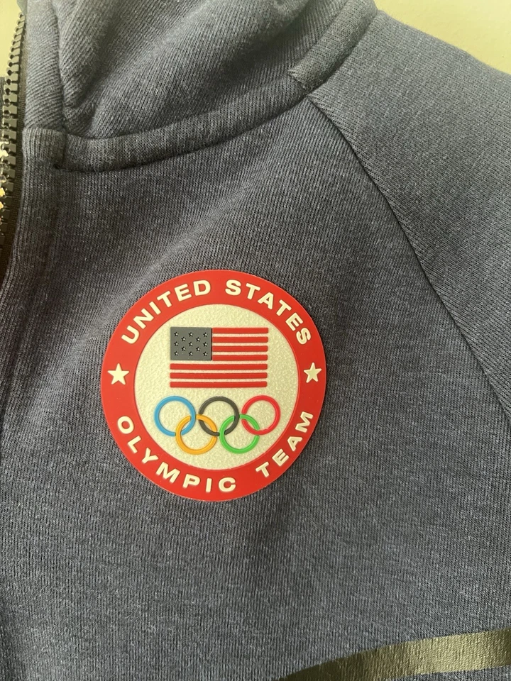 Nike Youth Kids Large Tech Fleece Hoodie Jacket Team USA Olympic 2016 Size YXL - Image 3 of 4