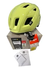 MET E-Mob Electric MIPS Helmet -Lime/ Gloss Medium Unisex