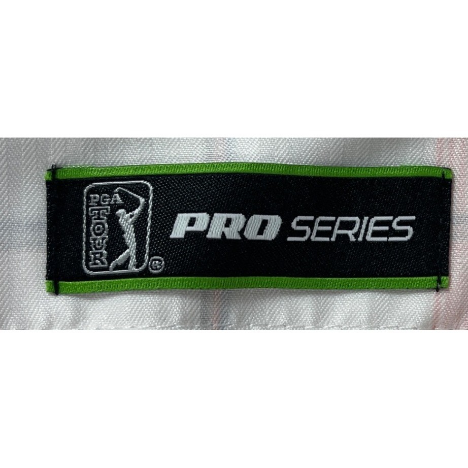 Men's 36 PGA TOUR Pro Series Golf Shorts Plaid Flat Front Polyester