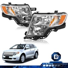 For 2007-2010 Ford Edge Se Sel Halogen Headlights Assembly Headlamps Leftright