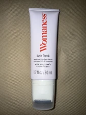 Womaness Let’s Neck Firming Serum 1.7oz Neck & Décolleté Tightening New BA