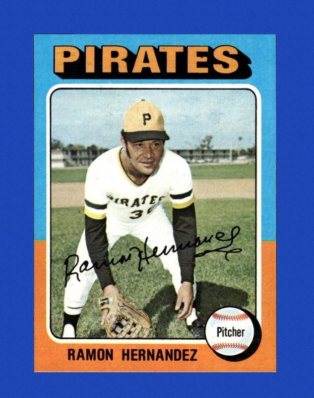 1975 Topps Set-Break #224 Ramon Hernandez NM-MT OR BETTER *GMCARDS*