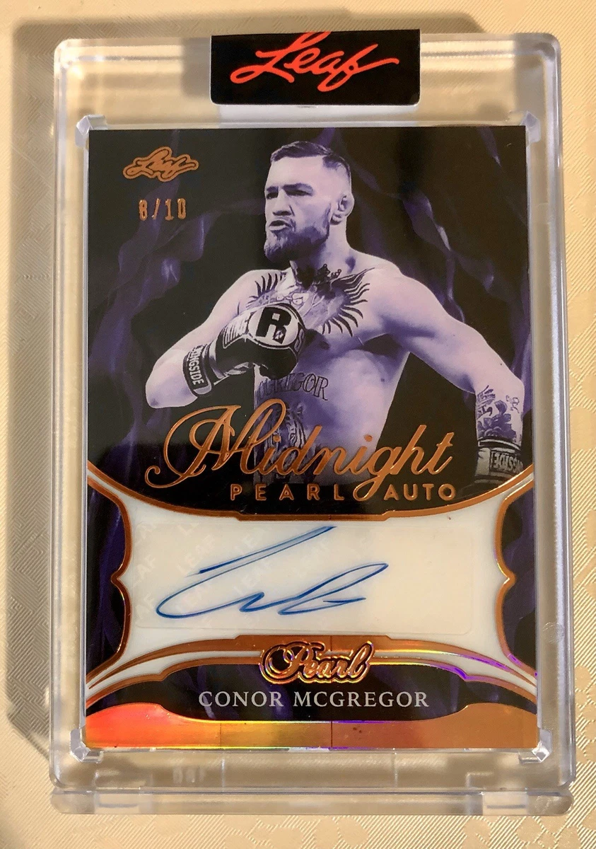 Leaf Mixed Martial Arts (MMA) Autographed Sports Trading Cards