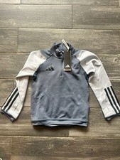 Adidas Tiro 23 Kids Competition Training Top Soccer Gray 2XS NEW