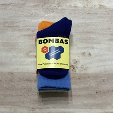 NWT Bombas Hex Tec All-Purpose Performance Kids Socks Sz Youth Shoe Sz 12T-Y3