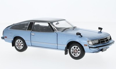 WhiteBox WB124155-O - 1/24 / Toyota Celica XX, hellblau/schwarz, 1978 - Neu