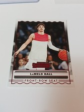 2020 Contenders Draft Picks LaMelo Ball RED Front Row Seat SS-4 RC ROOKIE