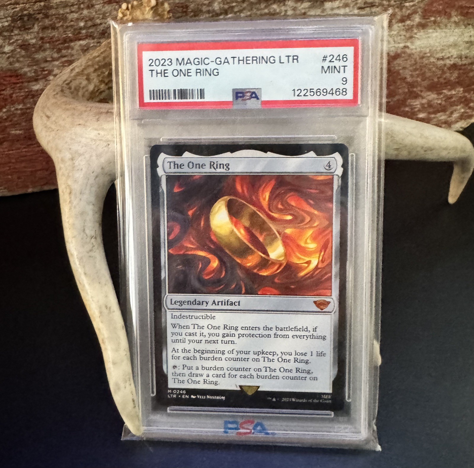 MTG The One Ring LTR #246 Graded PSA 9 Lord of the Rings Magic LOTR