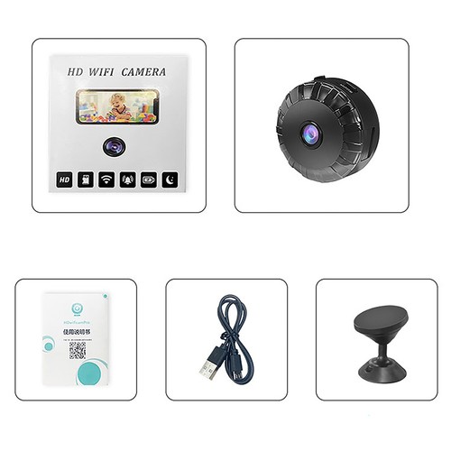 Sunflower A9 Smart Portable Camera Mini Camera 480P High-Definition Quality a - Afbeelding 7 van 12