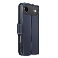 Avizar, Portemonnaie Etui Iphone Air Premium Leder Mit Standfunktion, Nachtblau