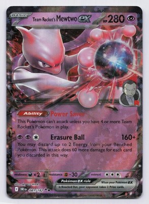 Team Rocket's Mewtwo ex - Holo Double Rare SV10: Destined Rivals
