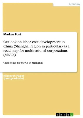 Markus Fost | Outlook on labor cost development in China (Shanghai region in...