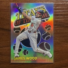 2026 Topps Series 1 James Wood Titans of The Game #TOG-15