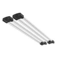 BoostGro Luce di Coltivazione LED Spettro Completo 5000K Luce Diurna + 660nm Rosso 3FT, Nero 