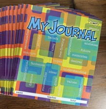 Lot of 12 NEW Teacher's Discovery "MY JOURNAL" Book of 54 Journaling Prompts
