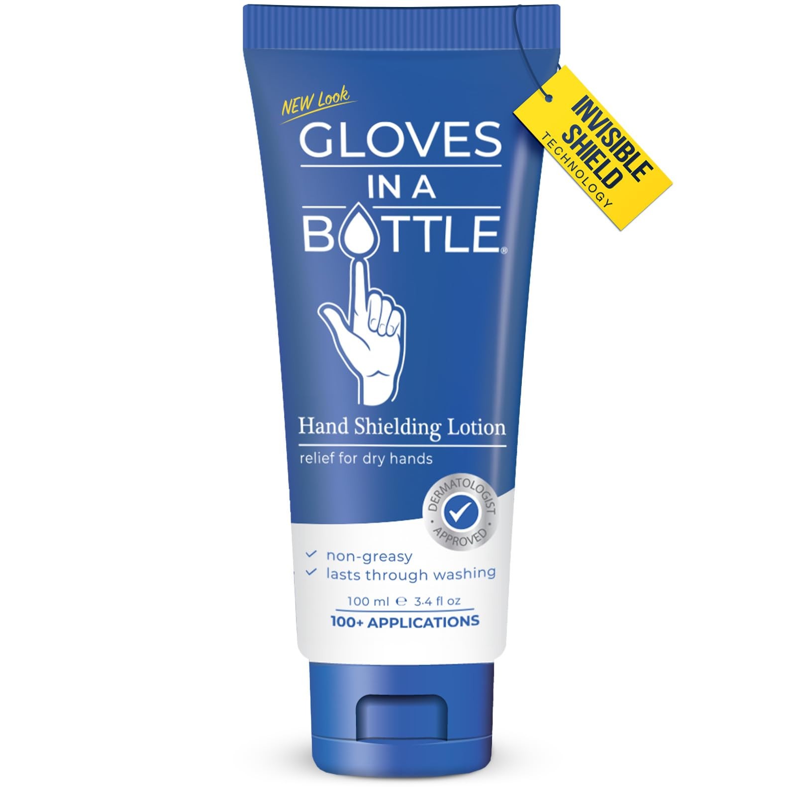 Gloves In A Bottle Shielding Lotion 100ml Tube 100 ml (Pack of 1), Blue