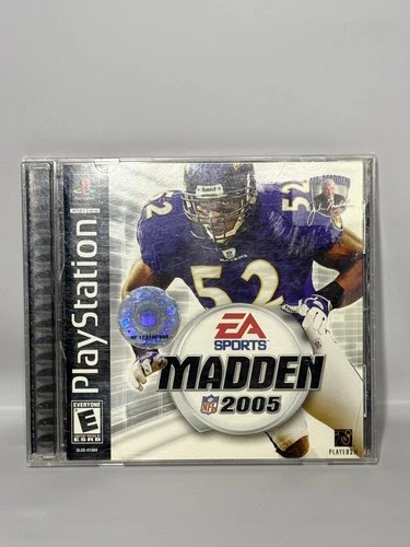 Sony Playstation 1 PS1 Madden NFL 2005 CIB Cleaned & Tested