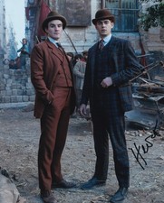 HERO FIENNES TIFFIN signed autograph 20x25cm SHERLOCK in person autograph COA