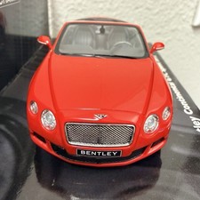Minichamps 1:43 Bentley Continental GTC Speed 2012 Red Limited Ed 1 of 720
