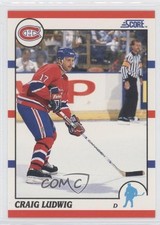 1990-91 Score Craig Ludwig #165 0c4