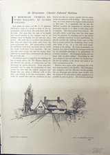 Old Cottage Design Architecture Mallows 1914 Biddenham Kent Staircase 20th