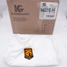 Box of 25 Kleenguard 3XL White Coveralls 44316
