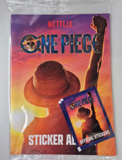 Netflix One Piece Collection Starter Pack: Album + 10 Stickers