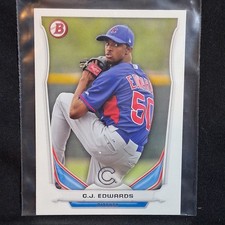 2014 Topps Bowman C.J. Edwards Cubs