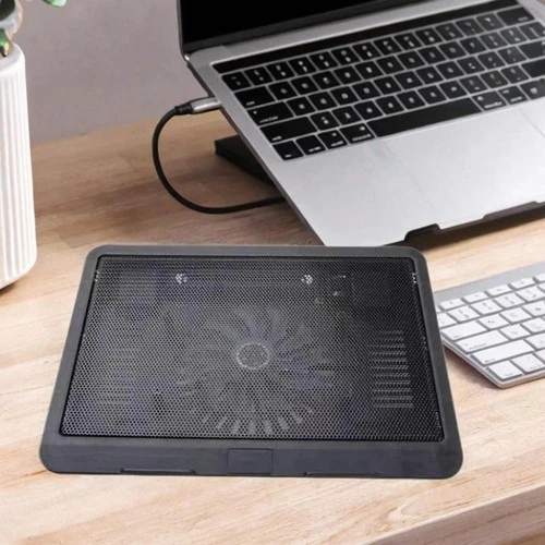 USB Port Notebook Cooler LED Light Laptop Cooling Stand  Dormitory
