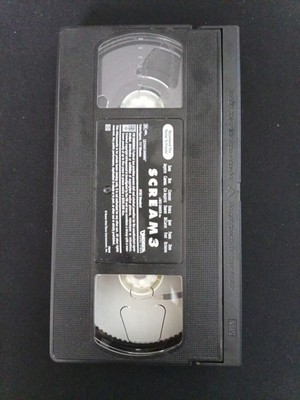 Scream 3 VHS 2000 Horror Film Tested