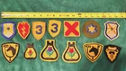 WWII US Calvary patch Lot. U.S. Military WW2 Patches