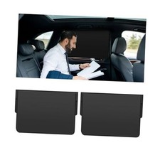 2PCS Car Window Shades, Magnetic Double Layer Side Window Sun Shade Rear Side