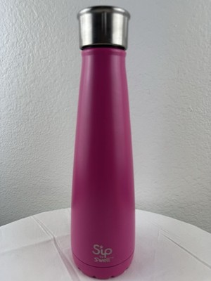 Sip By S well Insulated Stainless Steel Water Bottle 15oz 450ml Cold Hot Pink