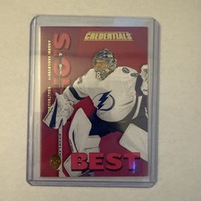 2023-24 Upper Deck Credentials - Who's Best? Goalies Andrei Vasilevskiy #WB-AV