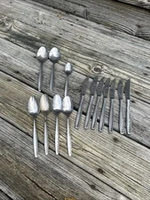 Vtg IMPERIAL International Stainless Flatware Silverware EARLY SPRING Mixed Set