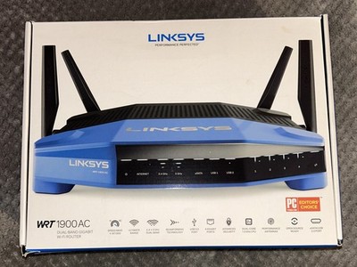 MINT - Linksys WRT 1900 ACS Dual Band Ultra-Fast Wireless WiFi Router W/ Box