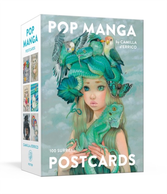 Pop Manga Postcards by Camilla d'Errico (Postcard book or pack)