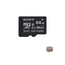 Sony microSDXC Card 64GB Class 10 UHS-I Compatible SD Card Adapter Included