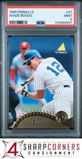 1995 PINNACLE #47 WADE BOGGS YANKEES HOF POP 3 PSA 9