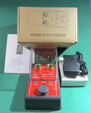Spark Plug Tester Dual ports Diagnostic Tool 120V-12VDC  Car Ignition Analyzer